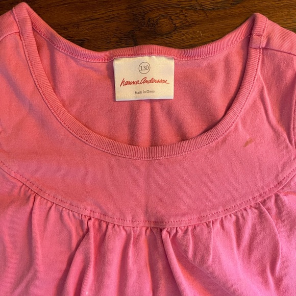 Hanna Andersson Lot: Tank Top, Short Sleeve Top, Skirt/Skort. Size 130 US 8 - Picture 2 of 6